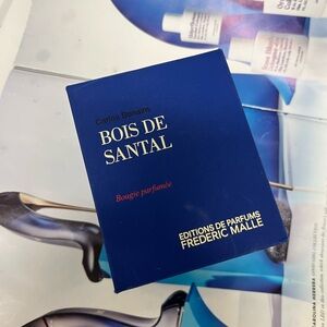 Bois De Santal Carlos Benaim by Frederic malle 7.7 oz Candle /220g Sealed New